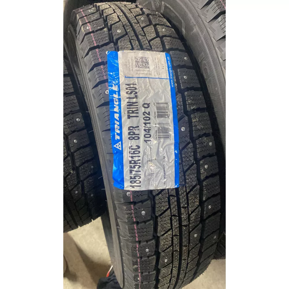 Грузовая шина 185/75 R16 Triangle LS-01  8PR шипы в Новоуральске